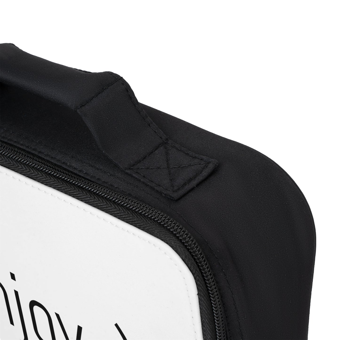 Lunch Bag — Minimalist "enjoy :)" Insulated Lunchbox
