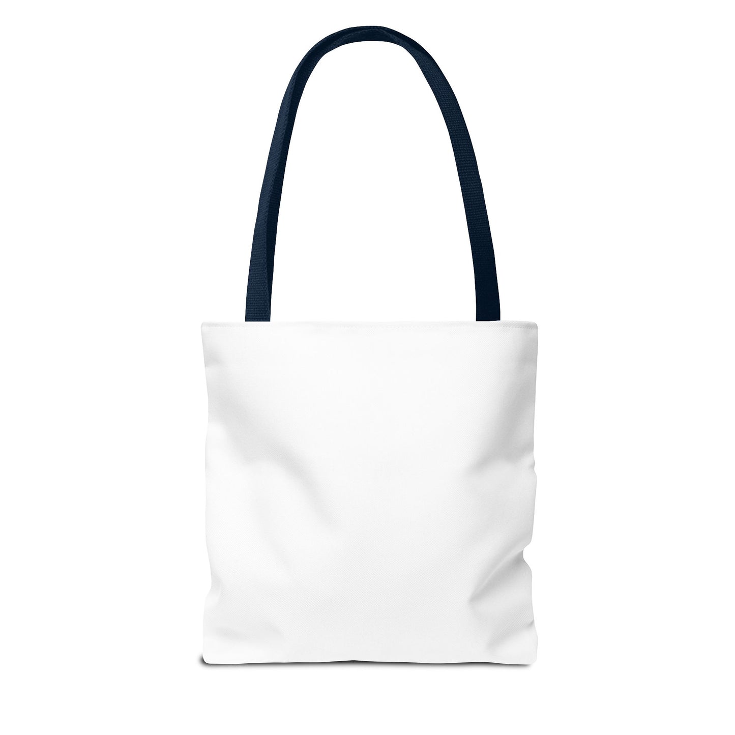 Minimal Logo Tote Bag — Classic All-Over Print Canvas Tote