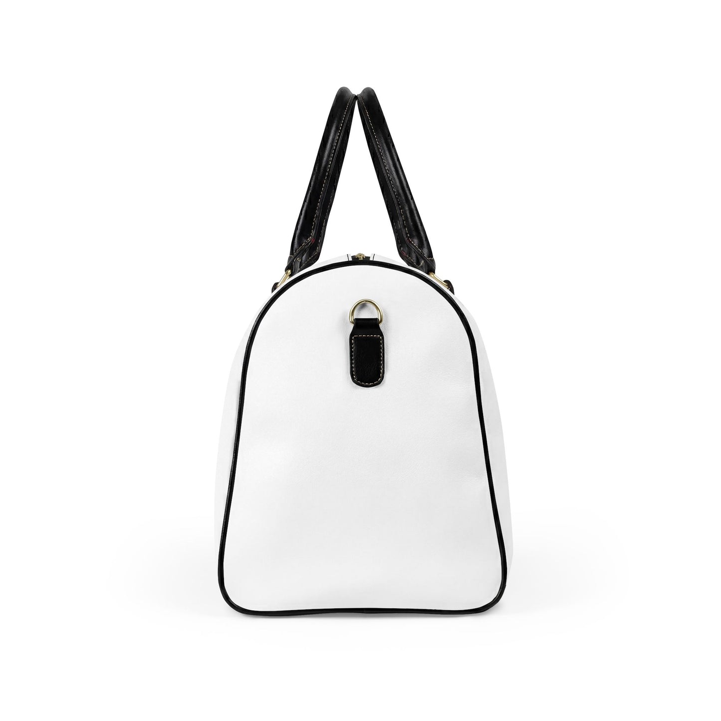 Classic Faux Leather Travel Duffle Bag — Weekender Carryall