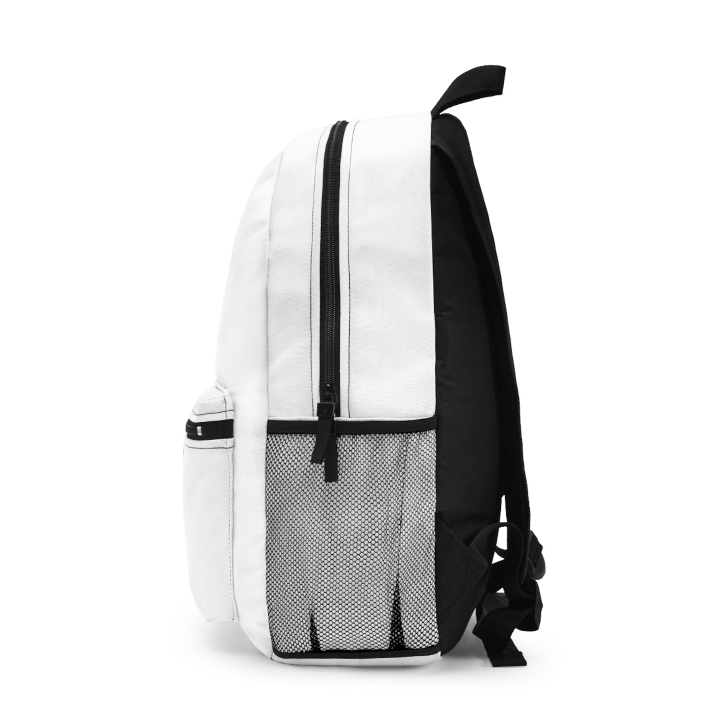 Gremsas Minimalist Logo Backpack — Simple White Everyday School & Travel Pack