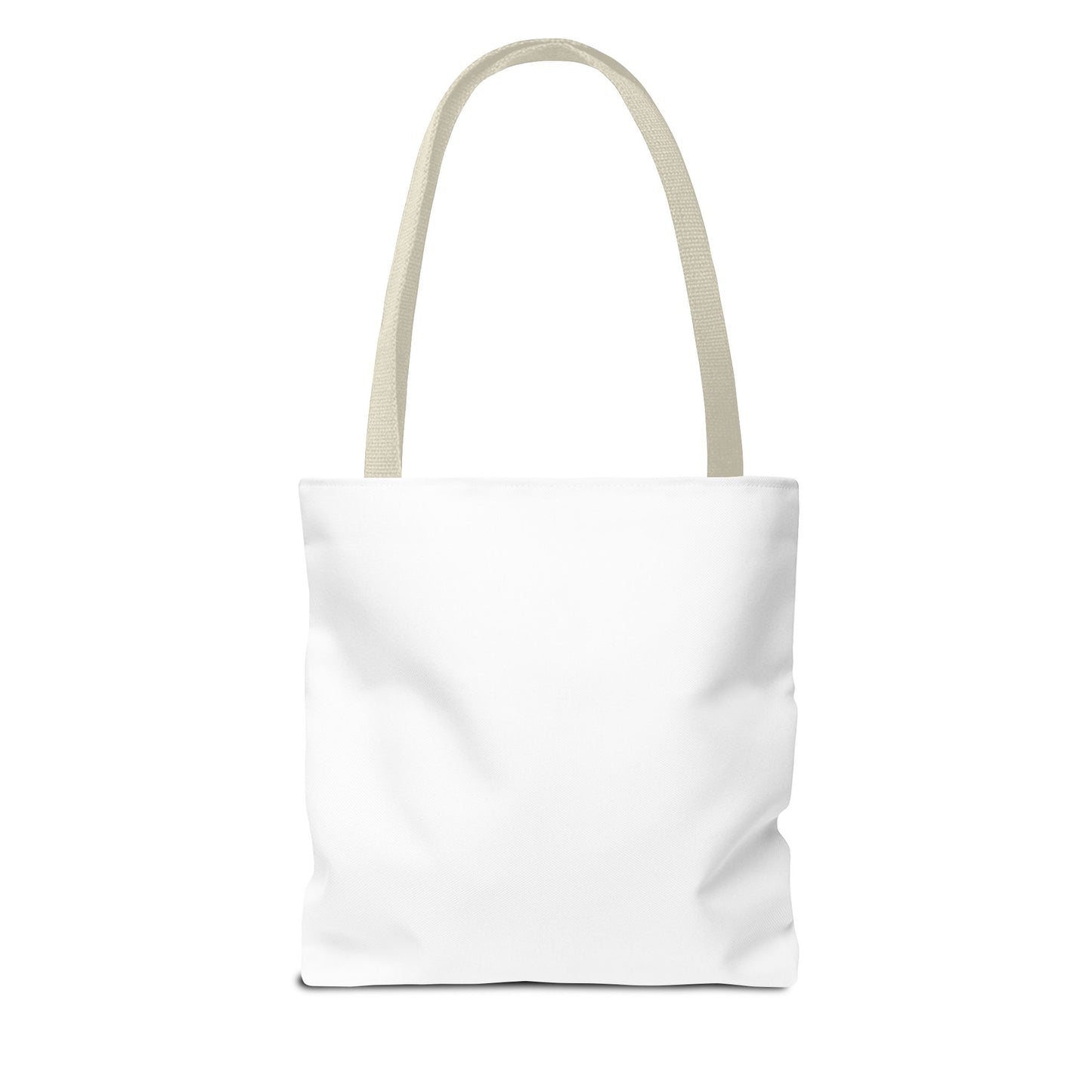 Minimal Logo Tote Bag — Classic All-Over Print Canvas Tote
