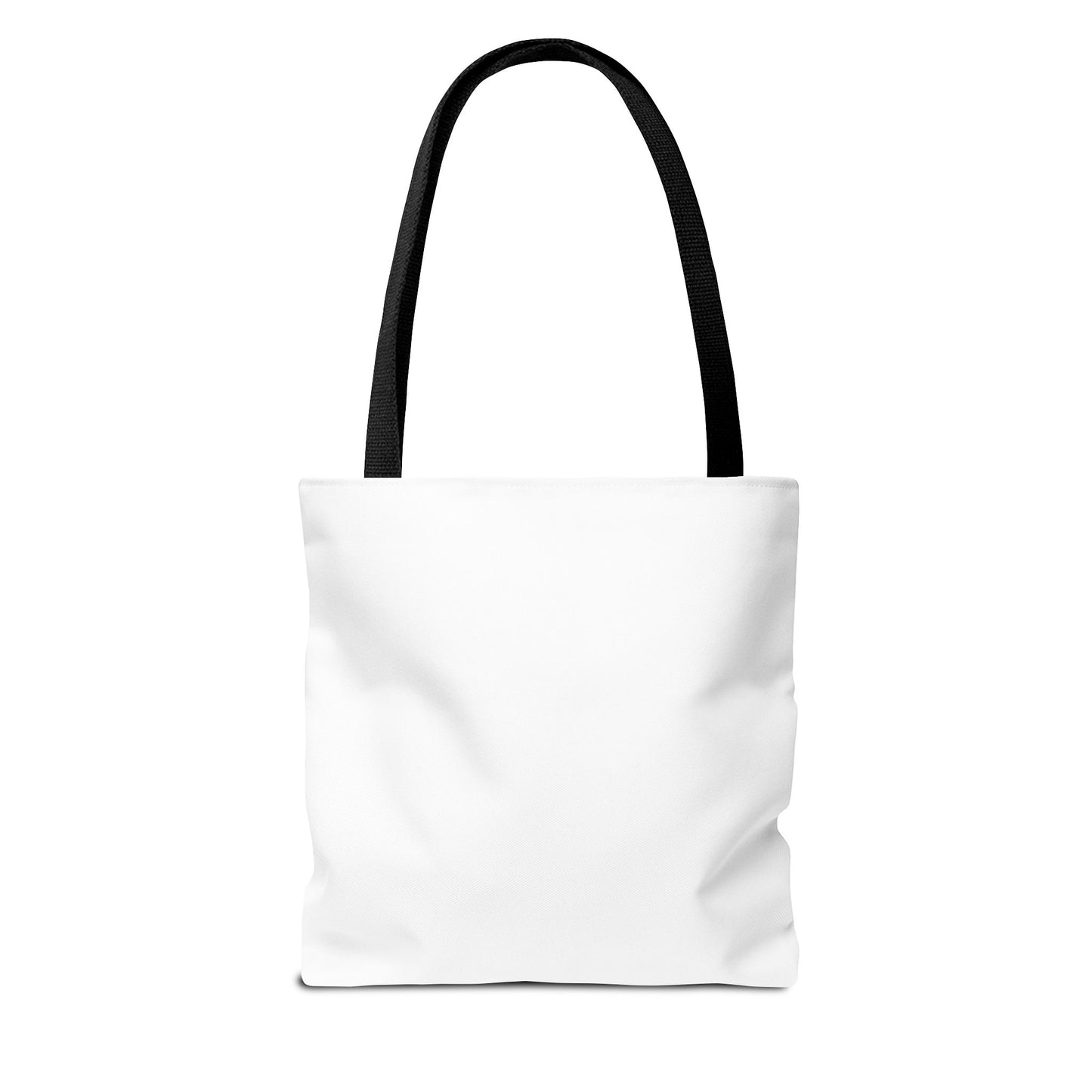 Minimal Logo Tote Bag — Classic All-Over Print Canvas Tote