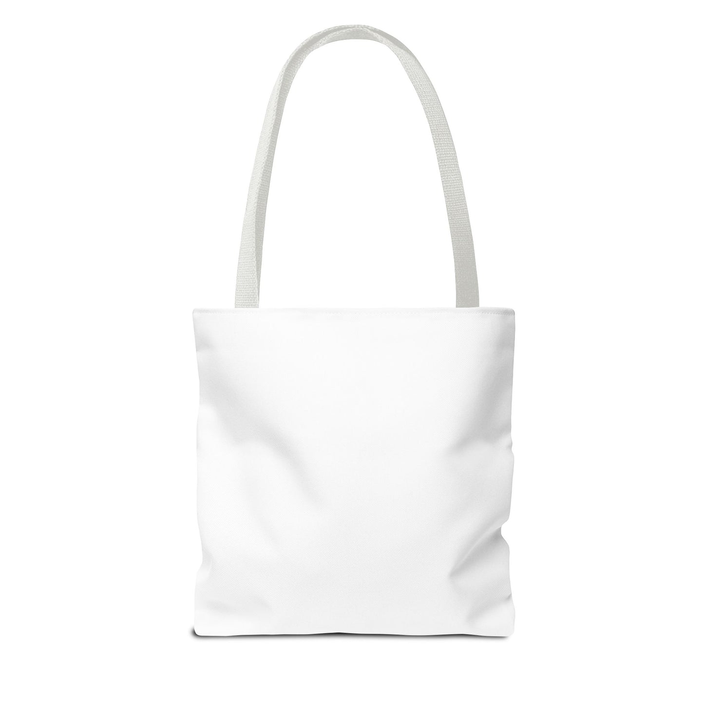 Minimal Logo Tote Bag — Classic All-Over Print Canvas Tote